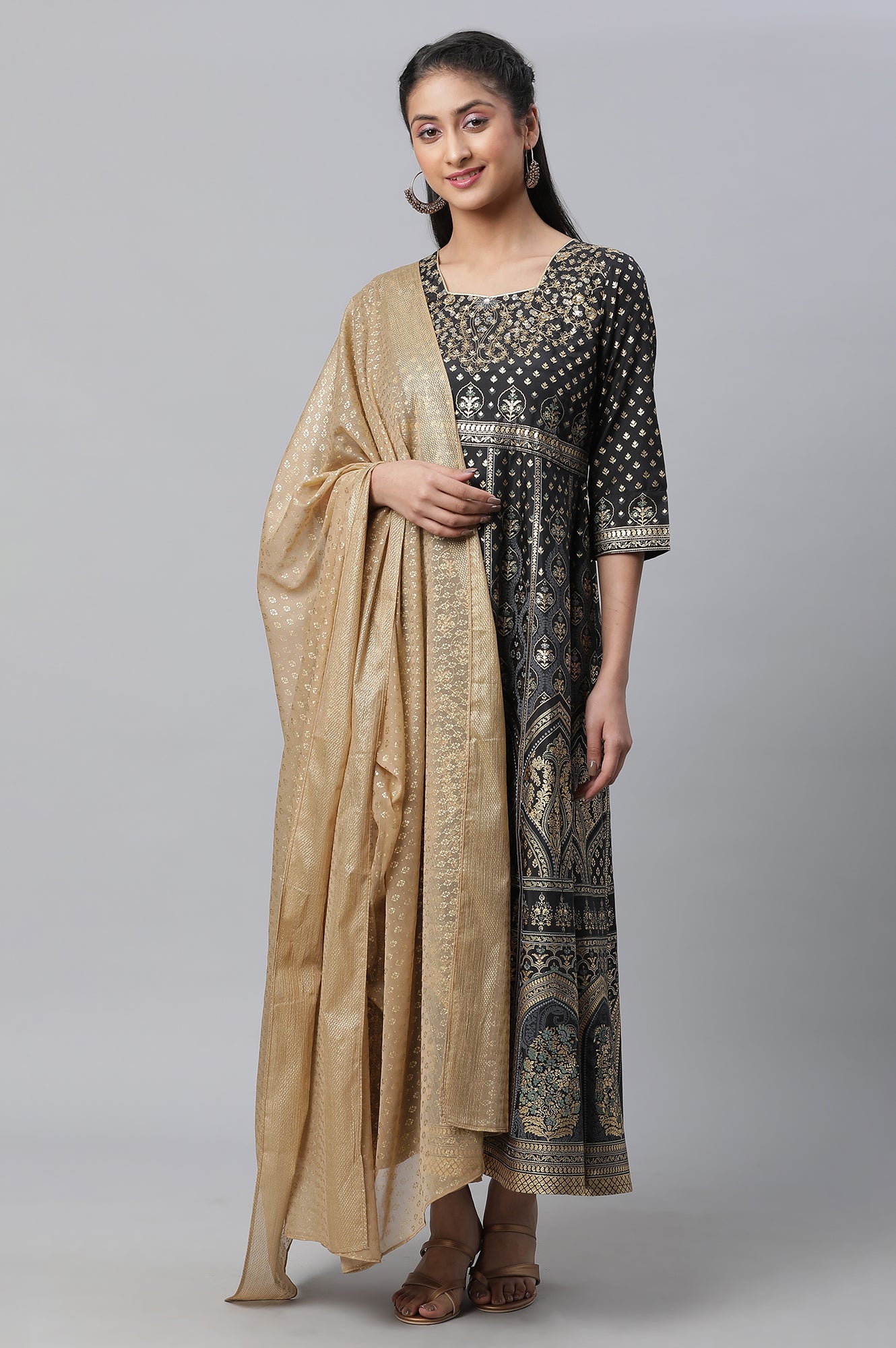 Buy Black Embellished Dress, Tights & Dupatta Set Online for Woman | Shop for Aurelia Buy Black Embellished Dress, Tights & Dupatta Set Online for Woman | Shop for Aurelia