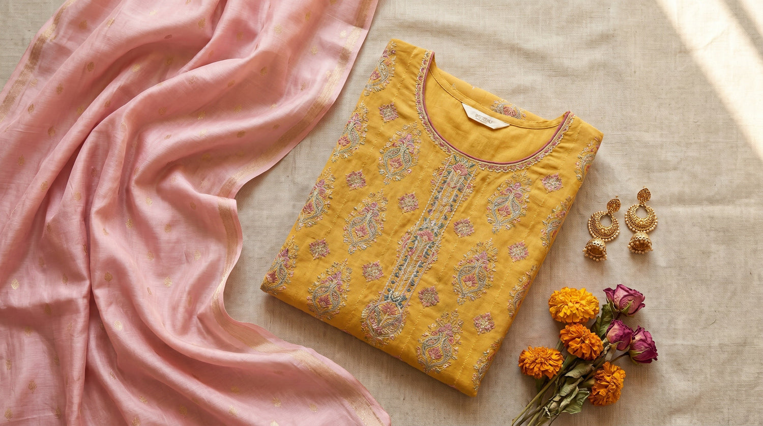 Aurelia Hamesha Trending Fresh Arrivals collection flat lay