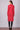 Red Mandarin Neck Winter kurta