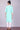 Green 3/4 Sleeve Band Collar kurta