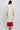 Red Printed Round Neck kurta