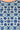 Blue Printed Round Neck Winter kurta