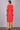 Red Round Neck kurta