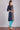 Navy Blue Viscose Printed kurta