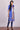 Blue Square Neck Floral Print kurta