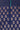 Navy Blue Mandarin Neck Printed kurta
