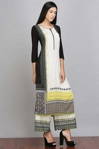 Cream kurta