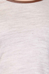 Off-White Round Neck Winter kurta