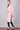 Pink Mandarin Neck Khadi kurta