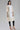 White Printed Mandarin Neck kurta