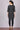 Black Round Neck Denim kurta