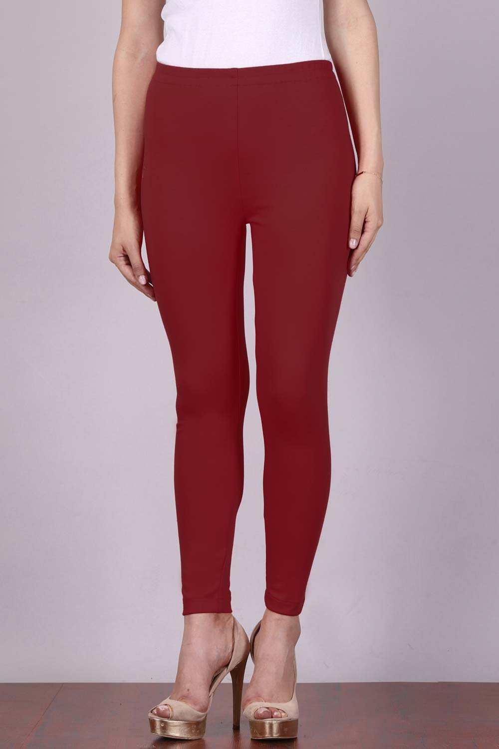 Maroon Winter Tights