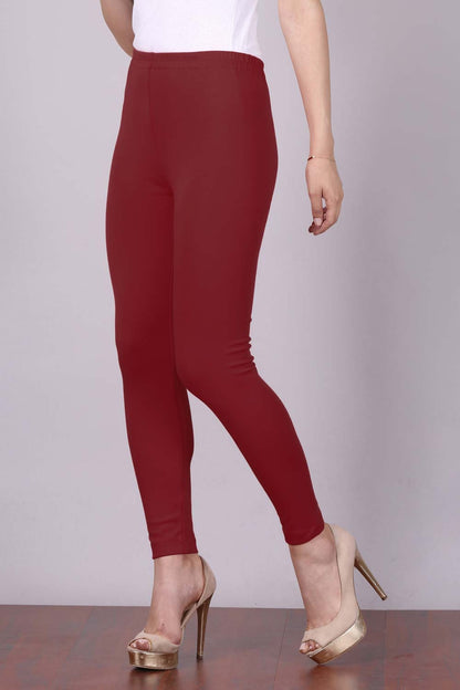 Maroon Winter Tights