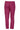 Purple Cropped Cotton Trousers