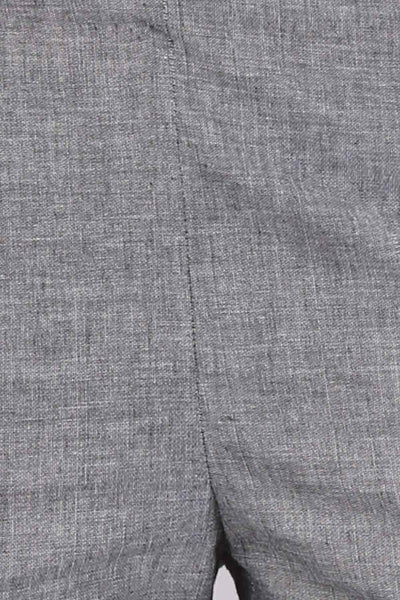 Grey Cropped Trousers