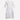White &amp; Blue Printed Mandarin Neck kurta With Churidar