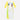 Yellow &amp; White Mandarin Neck Printed kurta