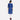 Blue Square Neck 3/4 Sleeve kurta