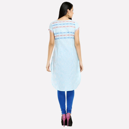 Light Blue Short Sleeve kurta