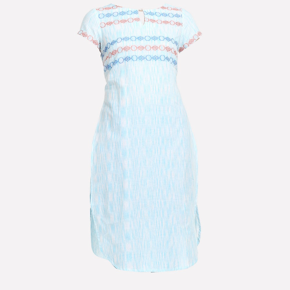 Light Blue Short Sleeve kurta