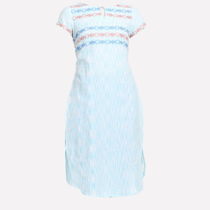 Light Blue Short Sleeve kurta