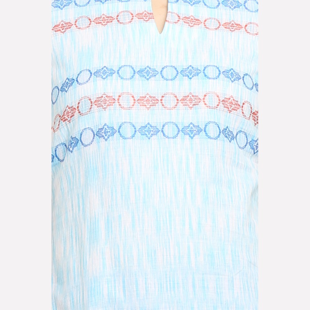 Light Blue Short Sleeve kurta