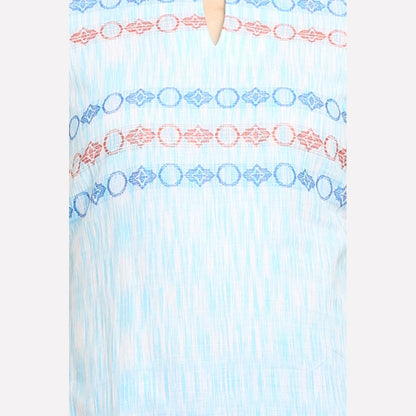 Light Blue Short Sleeve kurta