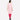 Pink Round Neck Printed kurta