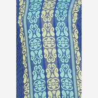 Blue Printed Regular Fit kurta