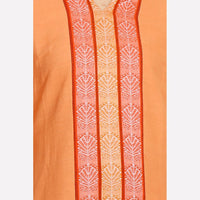 Orange 3/4 Sleeve kurta