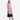 Pink Printed Sleeveless kurta