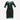 Black &amp; Green 3/4 Sleeve Printed kurta