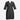 Black 3/4 Sleeve Denim kurta