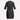 Black 3/4 Sleeve Denim kurta