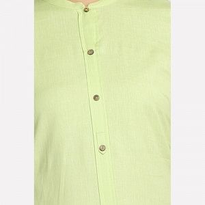 Green 3/4 Sleeve Classic kurta