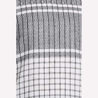 White Printed 3/4 Sleeve kurta