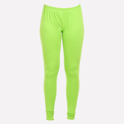 Green Cotton Churidar