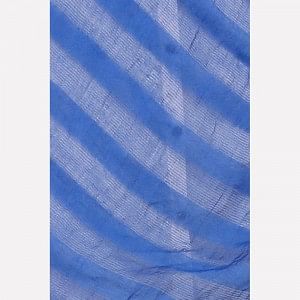 Blue Self-Striped Dupatta