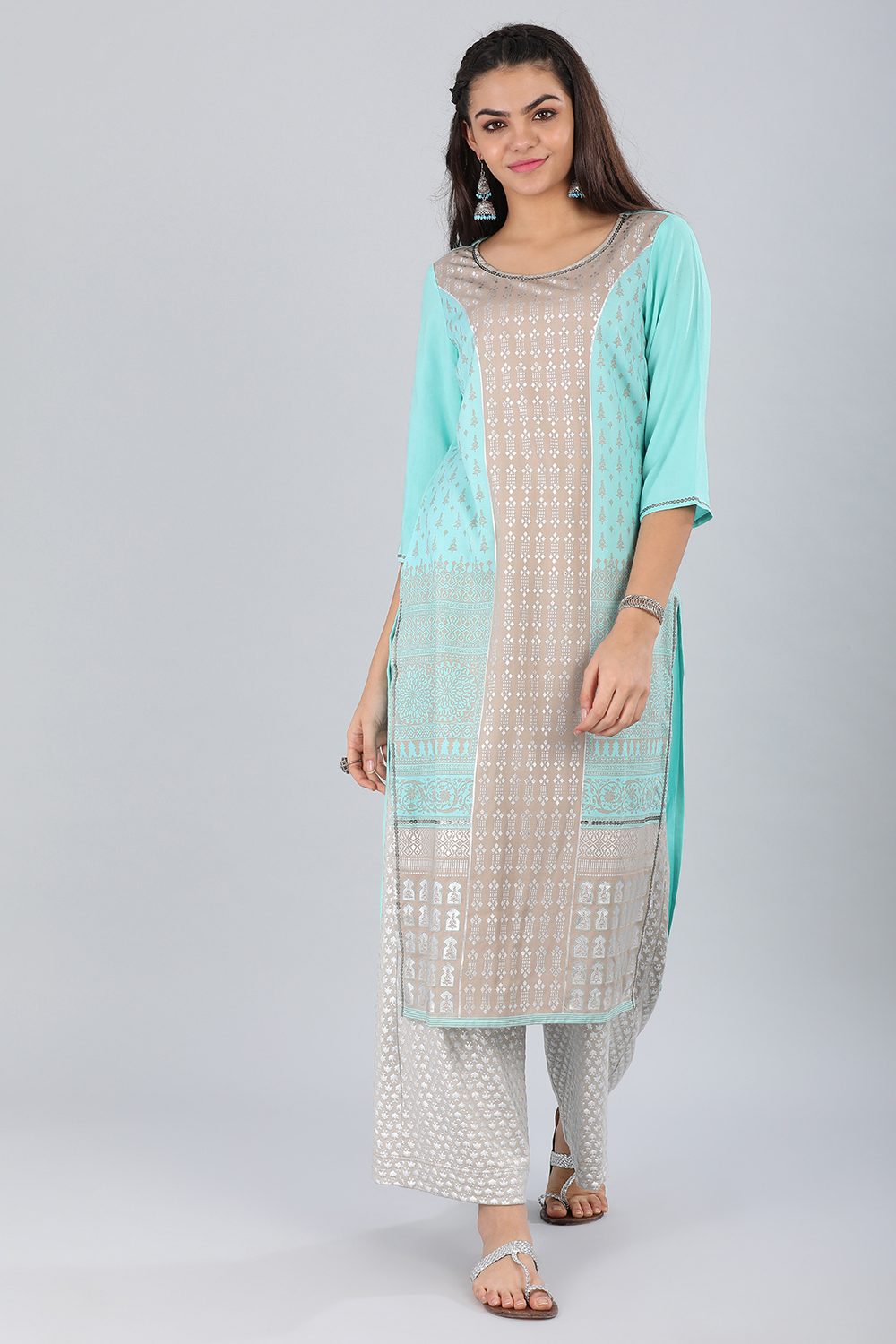 Blue kurta