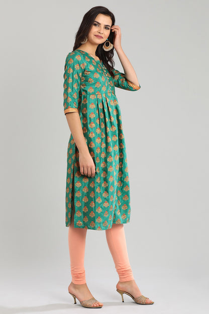 Green kurta