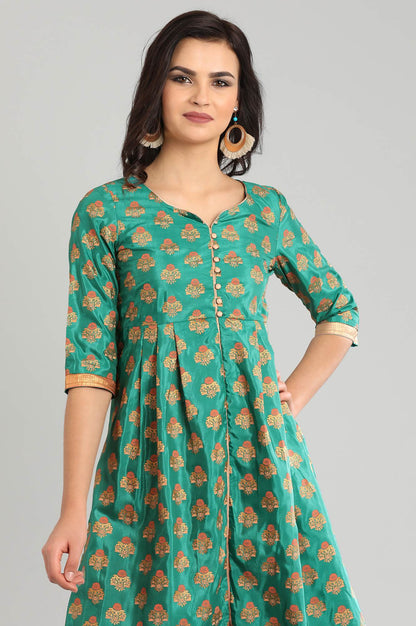 Green kurta