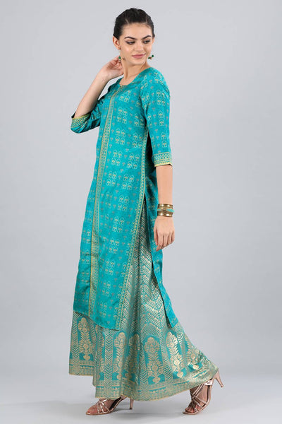 Green kurta