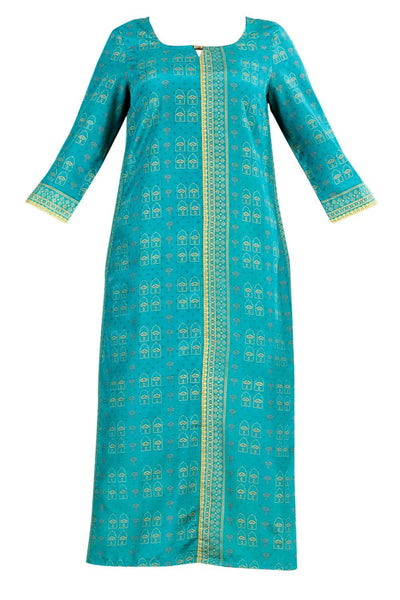Green kurta