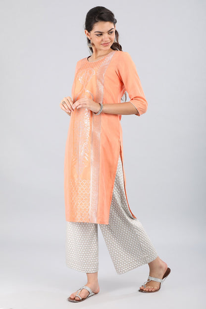 Orange kurta