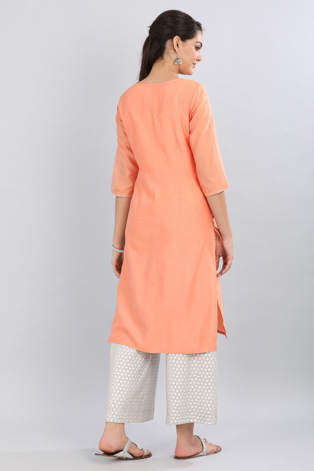 Orange kurta