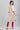 Cream Round Neck Floral Print kurta