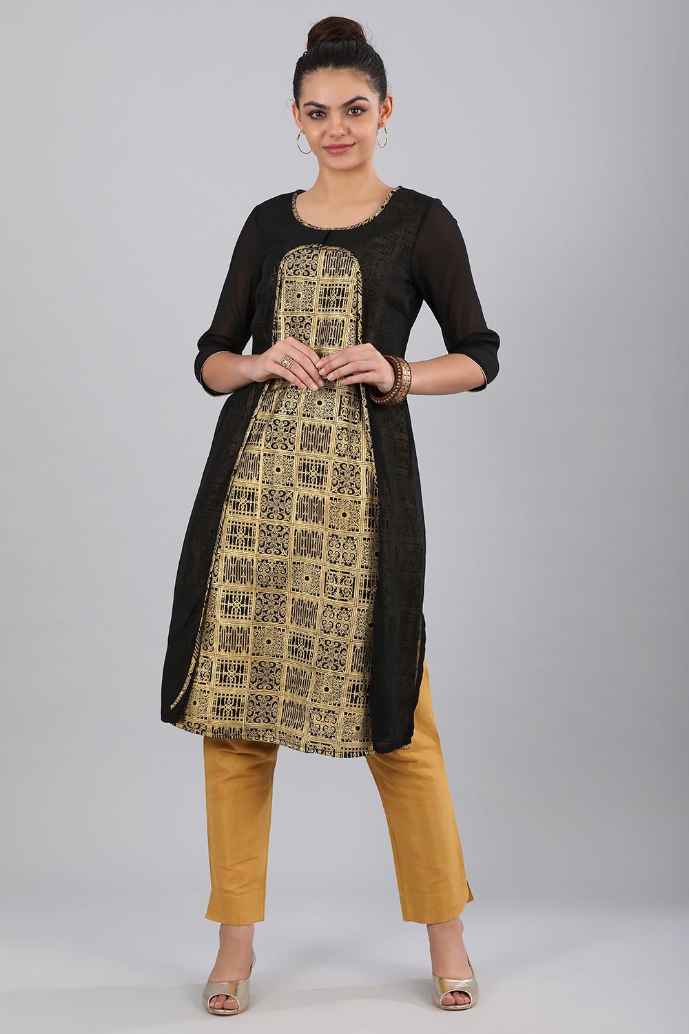 Black kurta