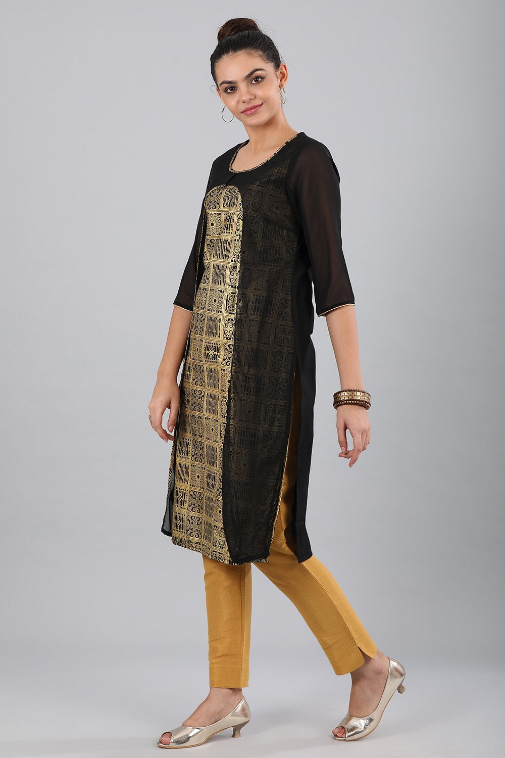 Black kurta