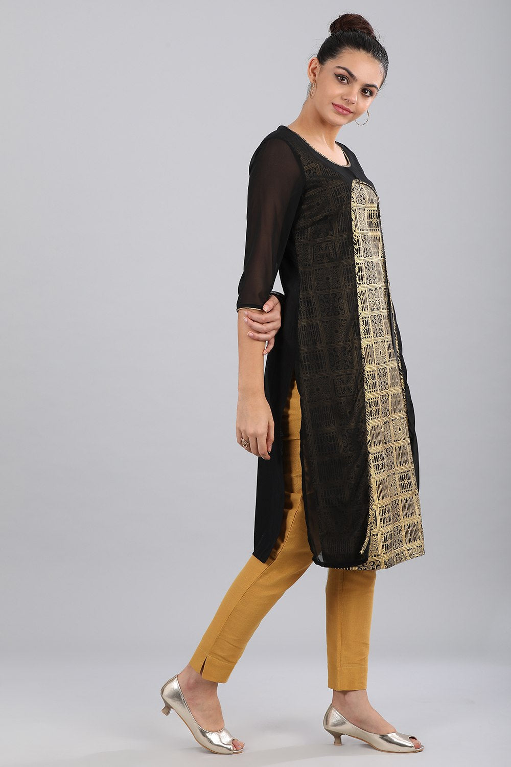 Black kurta