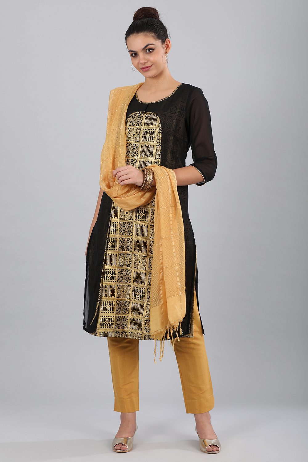 Black kurta